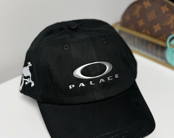 Palace Skateboards x Oakley キャップ Palace X Oakley 6 Panel Cap Black OSFM Adjustable Skateboards Hat
