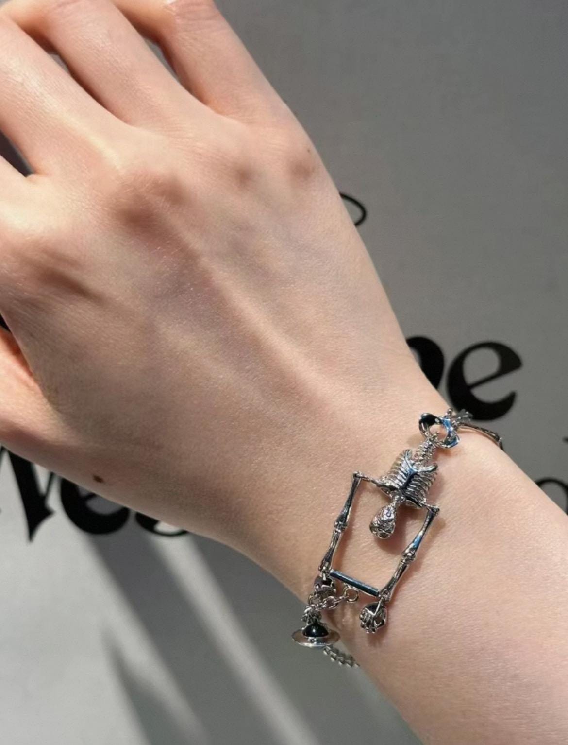 Vivienne westwood skeleton bracelet - Etsy 日本
