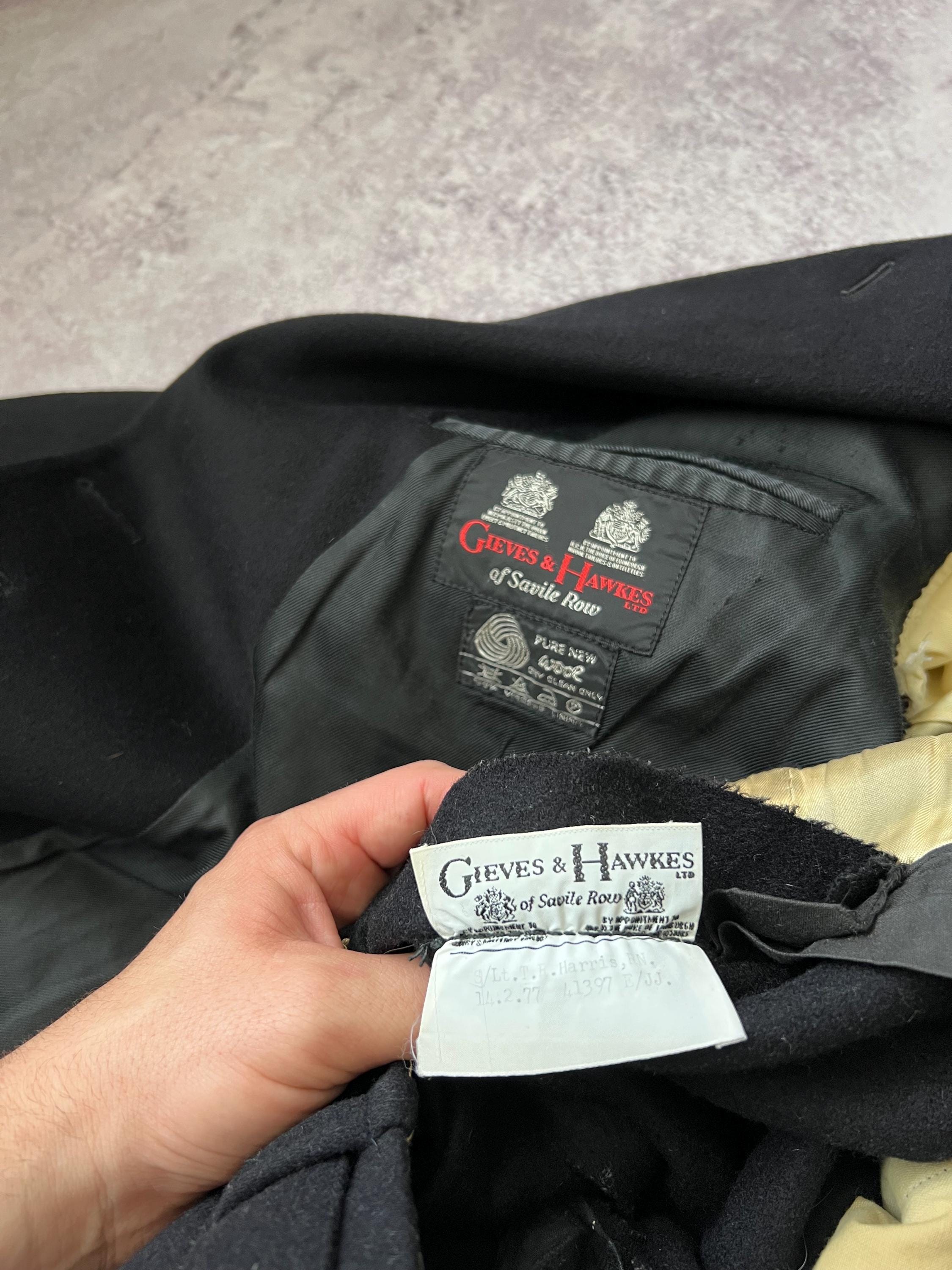 Gieves & Hawkes製ヴィンテージ英国海軍士官制服スーツ｜ダブル