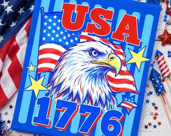 Aquila 4 luglio PNG, America 1776 PNG, America 1776 PNG, Aquila del 4 luglio PNG, Giorno dell'Indipendenza PNG, Aquila patriottica preppy PNG