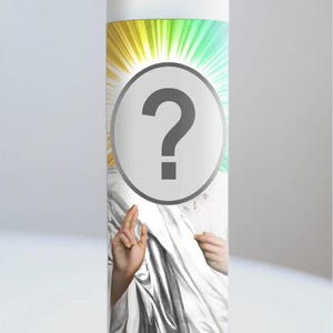 Custom Pride Saint Prayer Candle | Unscented | 7 Day Candle | Funny Unique Gift