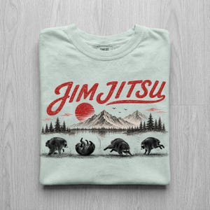 Jimothy Shirt, Jim Jitsu Shirt, Viral Seattle Raccoon Tee, Trendy Raccoon Meme Shirt, Jimothy racoon tee, oversize, famous Seattle raccoon image 5