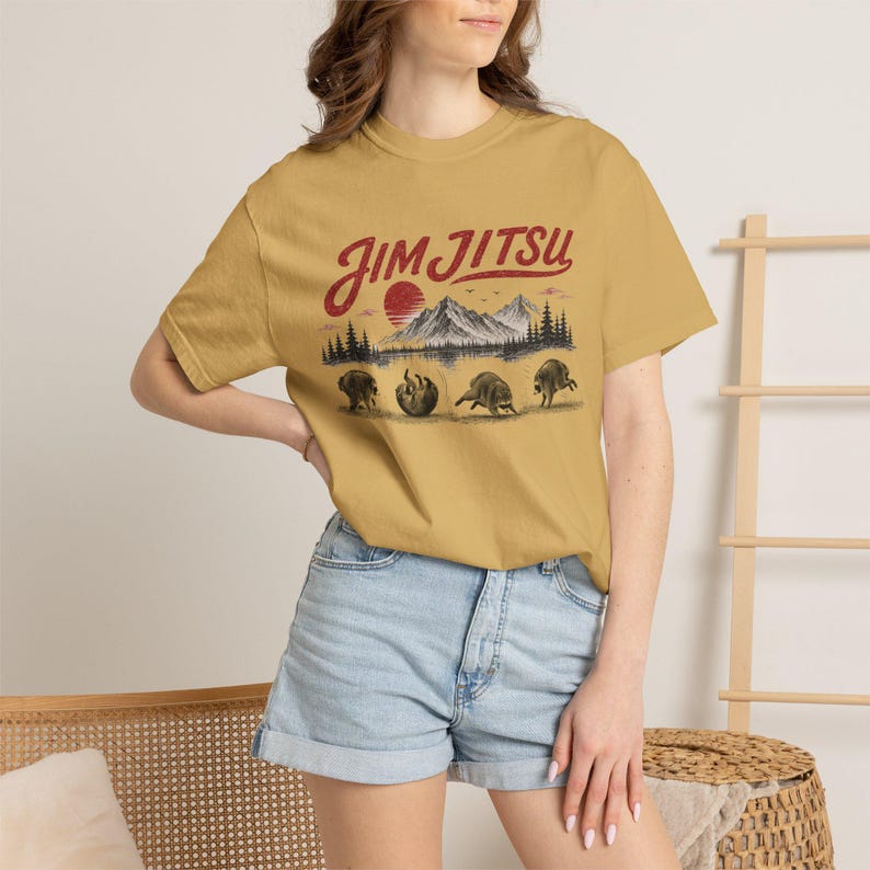 Jimothy Shirt, Jim Jitsu Shirt, Viral Seattle Raccoon Tee, Trendy Raccoon Meme Shirt, Jimothy racoon tee, oversize, famous Seattle raccoon image 14