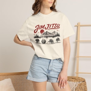 Jimothy Shirt, Jim Jitsu Shirt, Viral Seattle Raccoon Tee, Trendy Raccoon Meme Shirt, Jimothy racoon tee, oversize, famous Seattle raccoon image 13