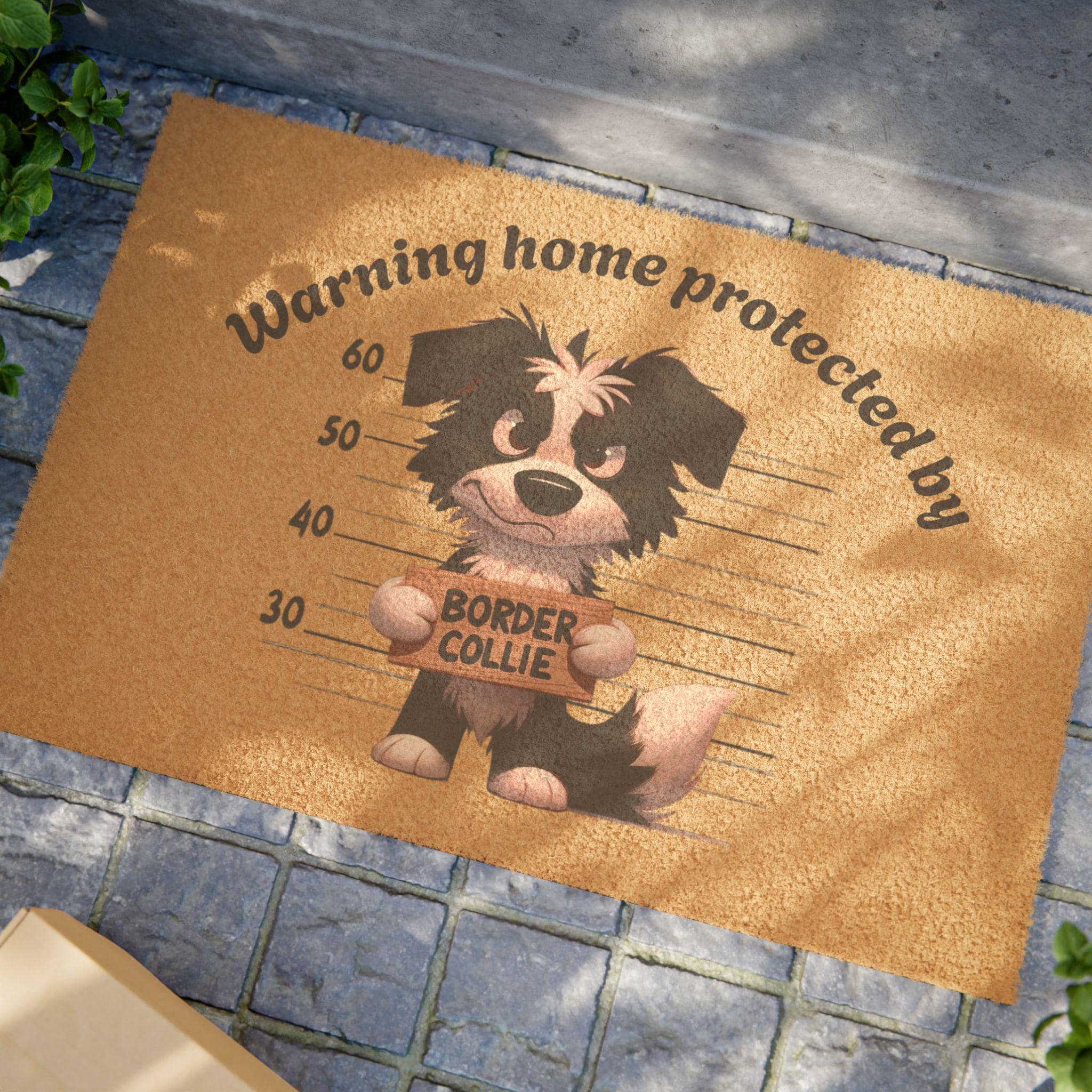 Felpudo De Border Collie, Divertido Felpudo De Bienvenida, Regalo Para Amantes De Las Mascotas - España
