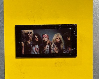 Guns N' Roses Full Band Signed Autographed 8x12 Inch Photo + COA
