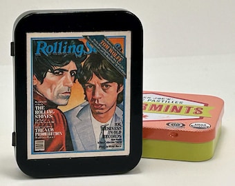 Rolling Stone Magazine Clipping Mint Tin