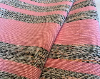 New Handwoven French-Canadian Twin Catalogne Blanket