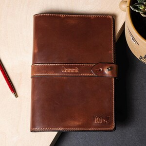 Personalized Heritage A5 Fine Leather Journal - Standard 