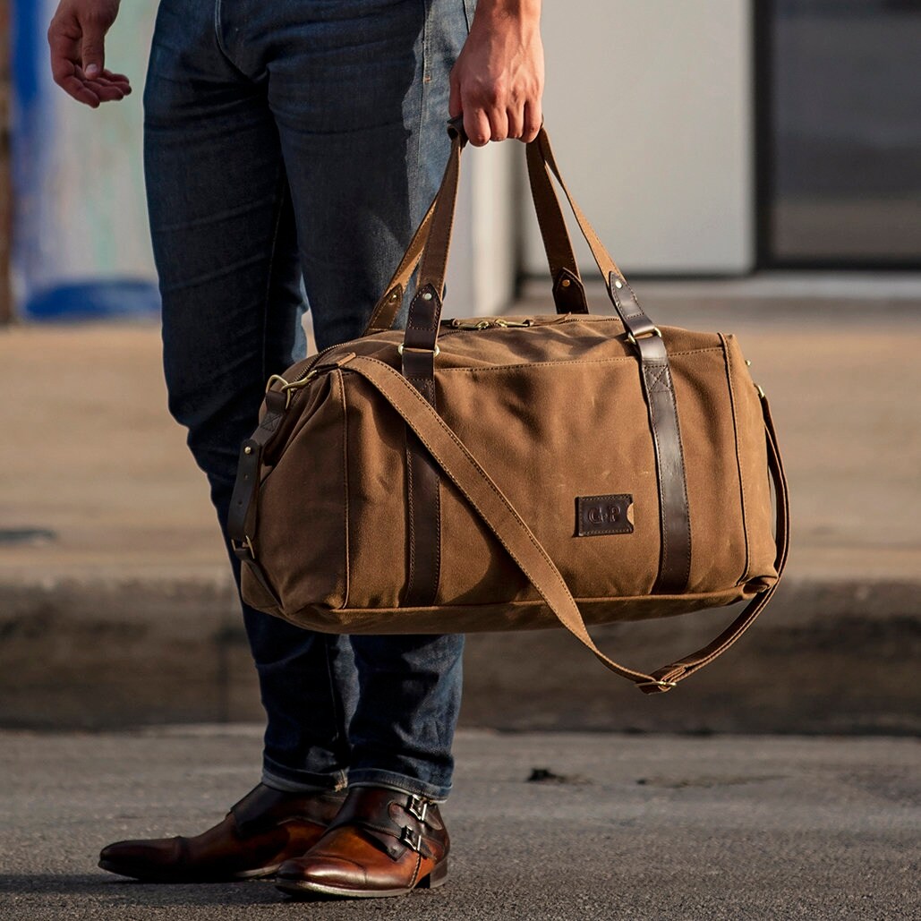 cheap canvas duffle bag