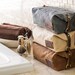 Personalized Groomsmen Gift: Waxed Canvas Dopp Kit, Expandable Toiletry Bag for Men, Made in USA