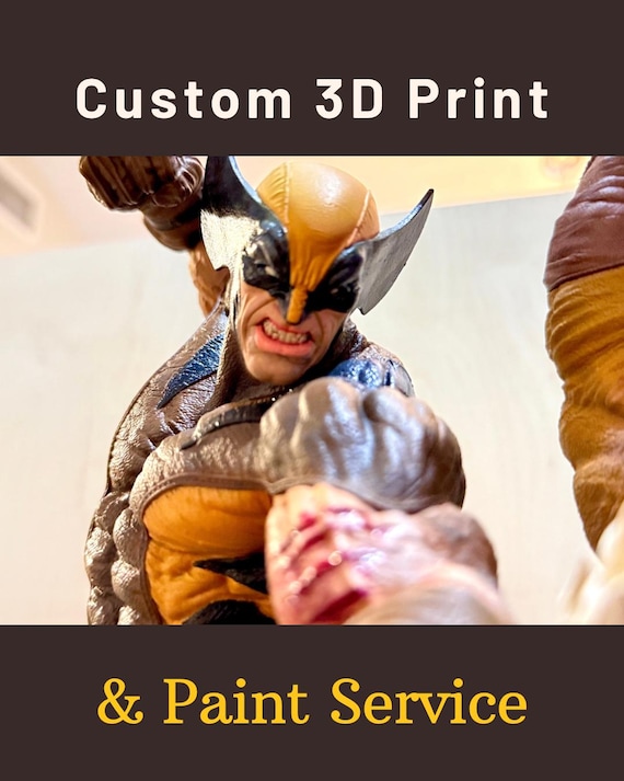 Custom 3D Print & Paint Service – High-Quality Resin Figures