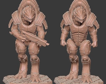 DEPOSIT: Custom 1/6 Scale Commission (Wrex & Garrus) - Reserved for Andrew