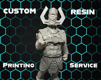 Custom Resin 3D Printing Service – Model Kits, Miniatures & Figures