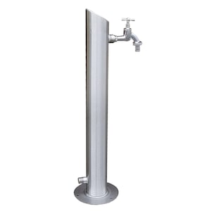 Rubinetto da giardino in acciaio inox colonna d'acqua rotonda molte varianti