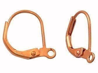 Genuine Copper Lever back Earrings 8 Pairs GC-102