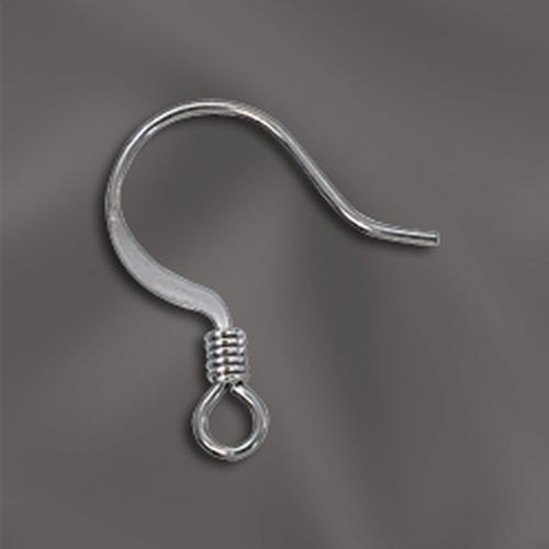 Stainless Steel Ear Wires with Coil 20 Pairs (40 pieces) Hypo Allerge…