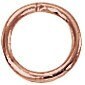 Genuine Copper CLOSED Jump Ring 6mm 19 ga. 40 pcs.  GC-108-B