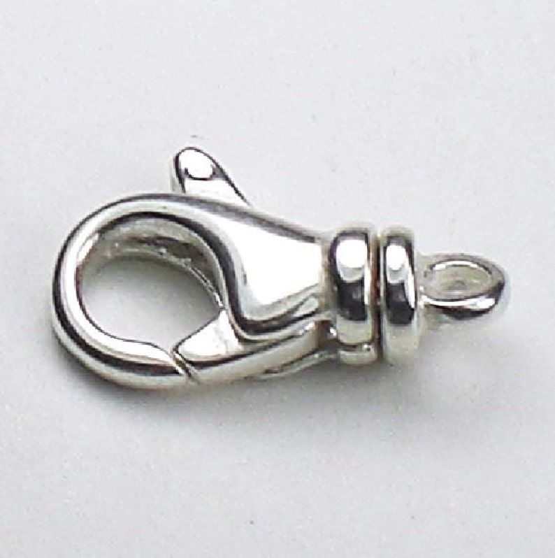 Large Sterling Silver SWIVEL Lobster Claw Clasp 16.5mm Etsy