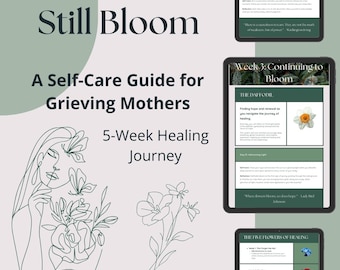 Grieving Mothers Self-Care Guide: 5-Week Healing Journey (PDF Download)