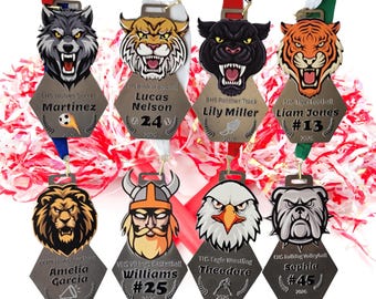 Custom Cheerleading Sports Medal Special Award Premium Quality Stainless Steel Design Athletic Recognition Team Achievement Championship