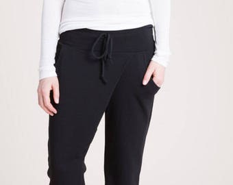 Winter Pants/ Black Pants/ Sweatpants/ Fashion Designer Pants/ | Etsy