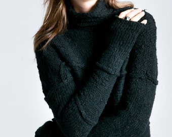 wallpapers Turtleneck Sweater Funny thick turtleneck etsy