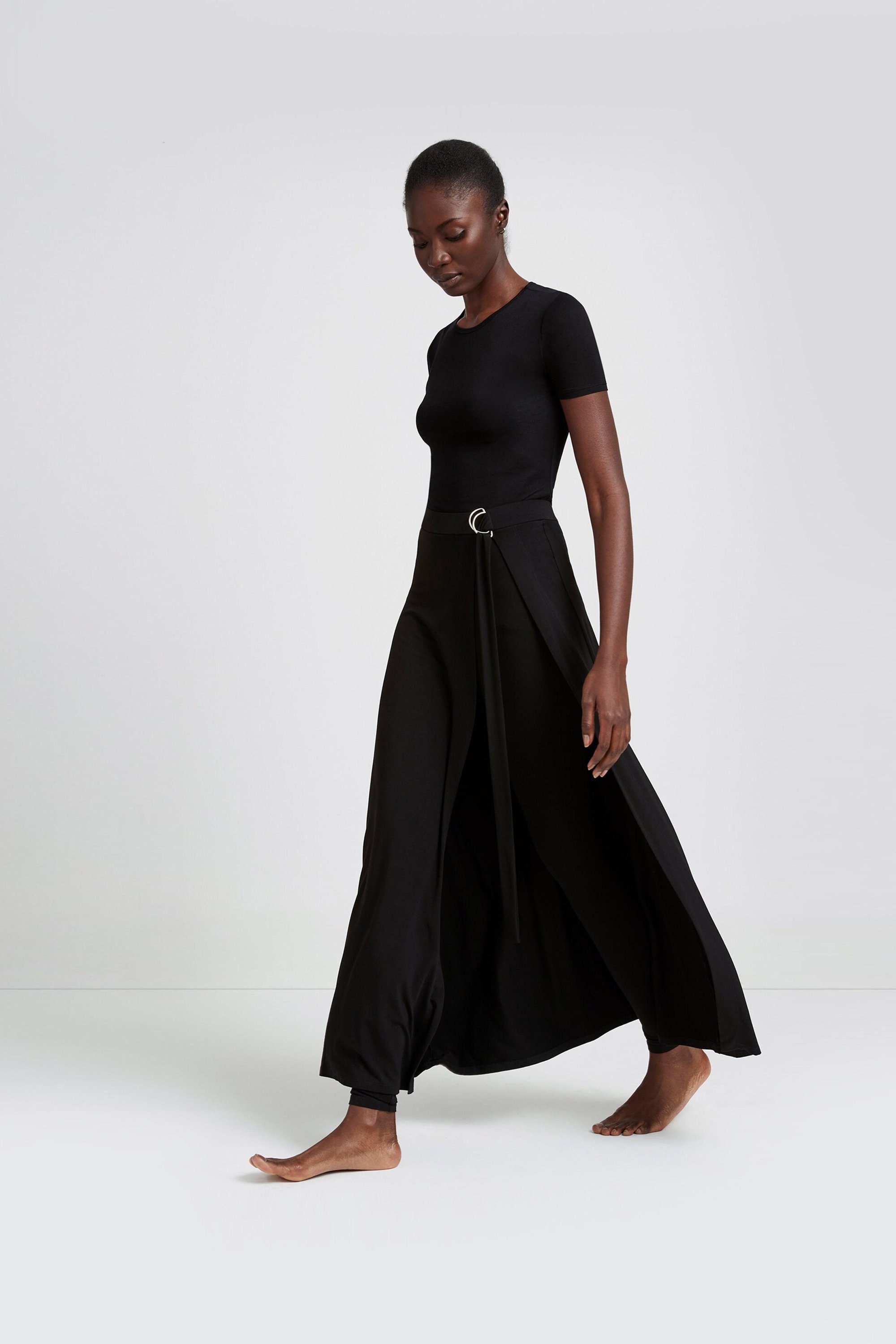 Skirted Leggings, Unique Trousers, Belted Leggings, Maxi Skirt, Elegant  Pants, Skirt With Pants, Waverly Pant, Marcella MP1645 