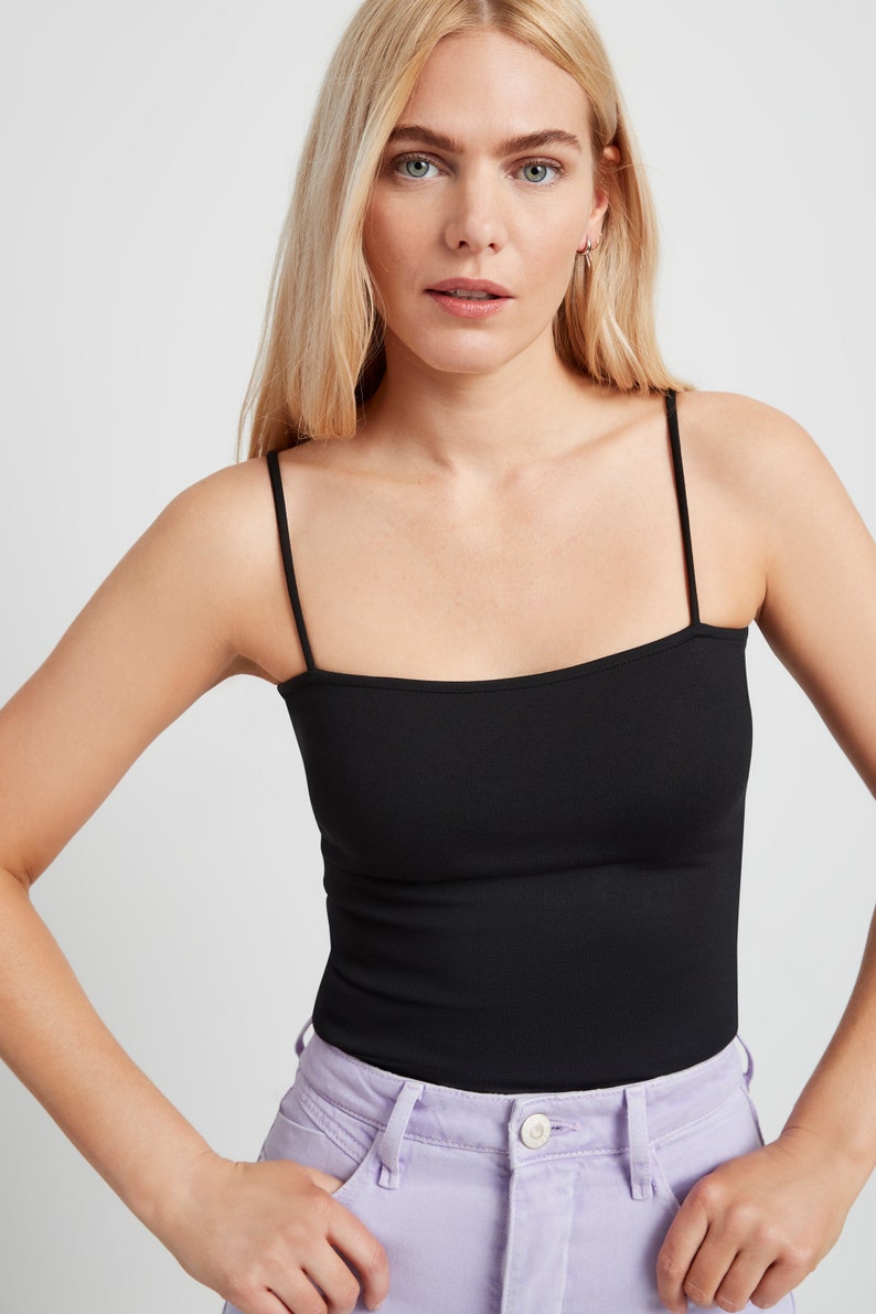 Tank Top Sleeveless Top Tube Top Party Top Casual Top Etsy