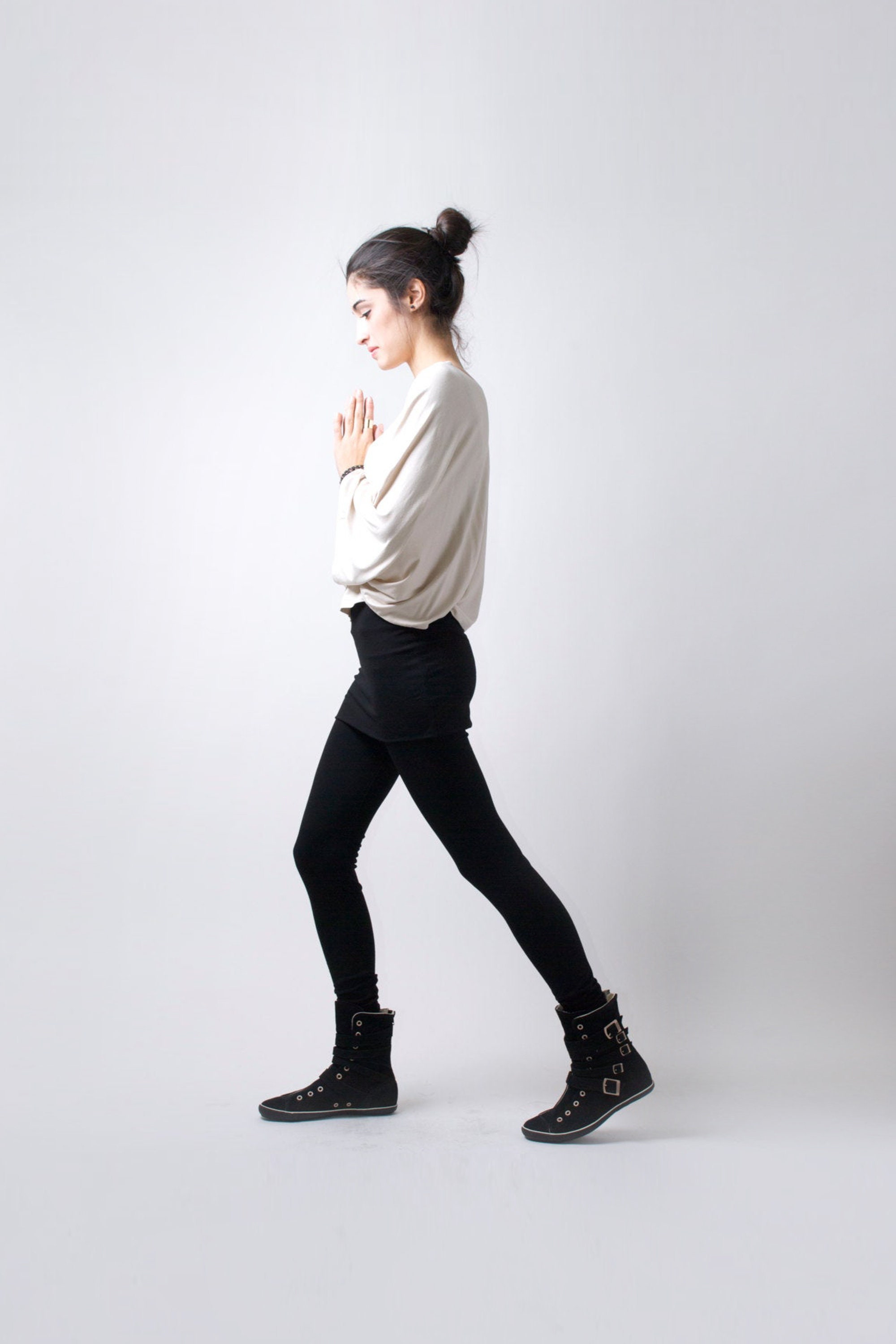 tights with pants attached