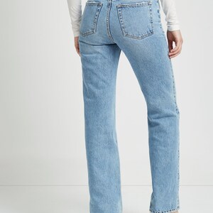 High Waisted Jeans, Relaxed Fit Jeans, Straight Leg Pants, Loose Fit Denim Pants, High Rise Pants, Francis Jeans, Мarcella MP1794 image 7