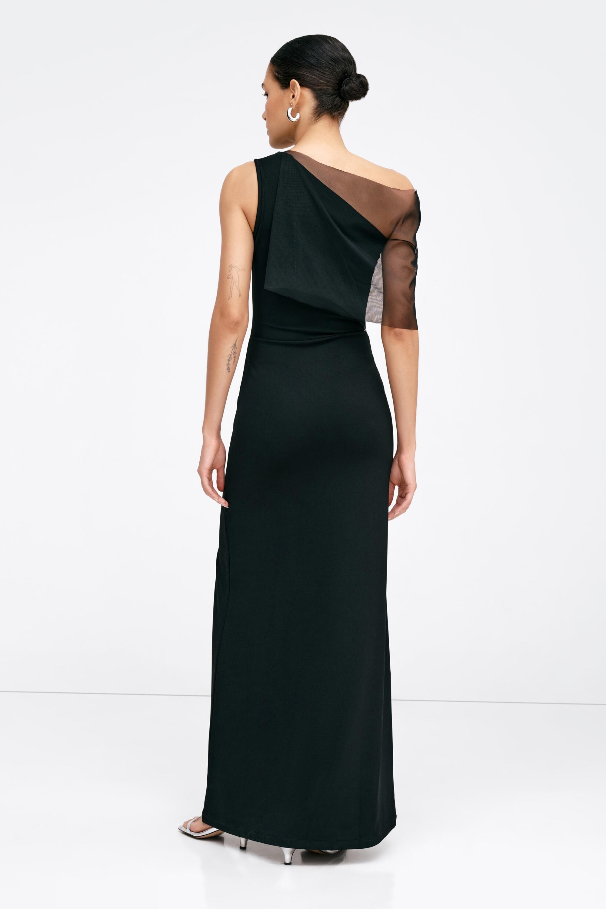 ワンピース maison celon sleeveless silhouette dress sleeveless mermaid dress 