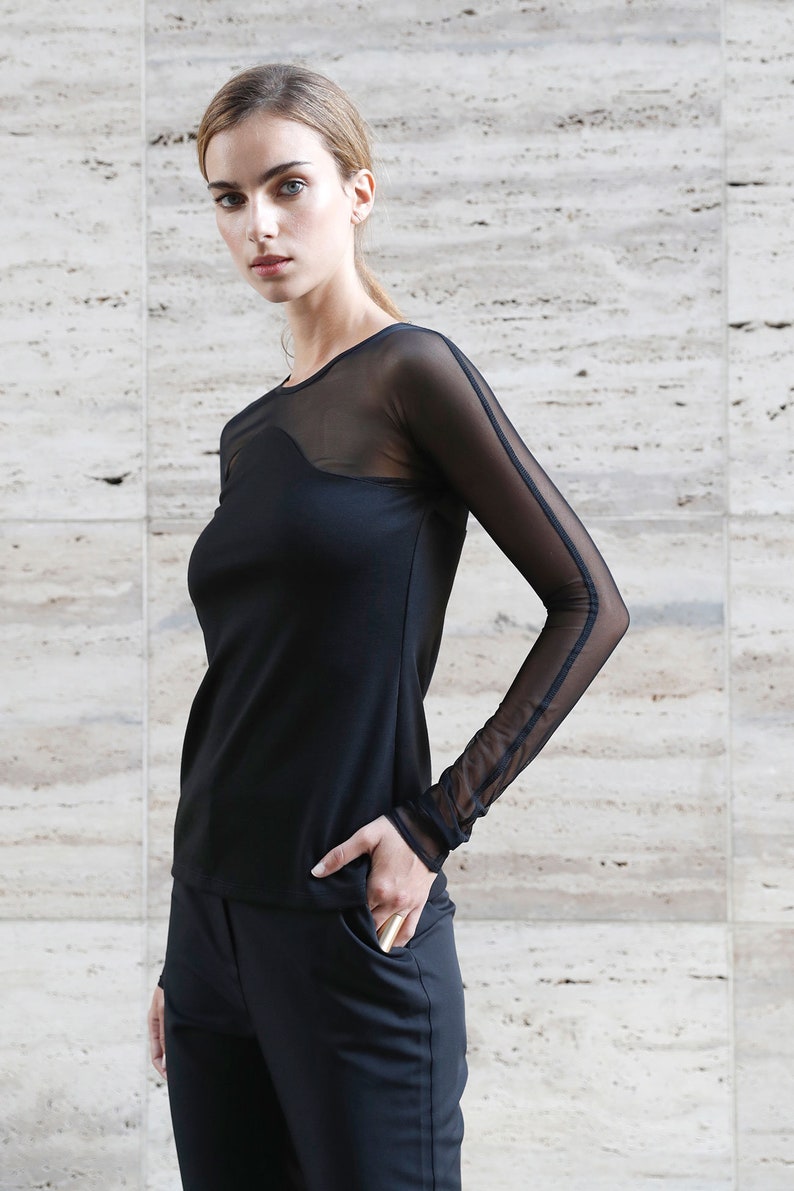 black cocktail tops