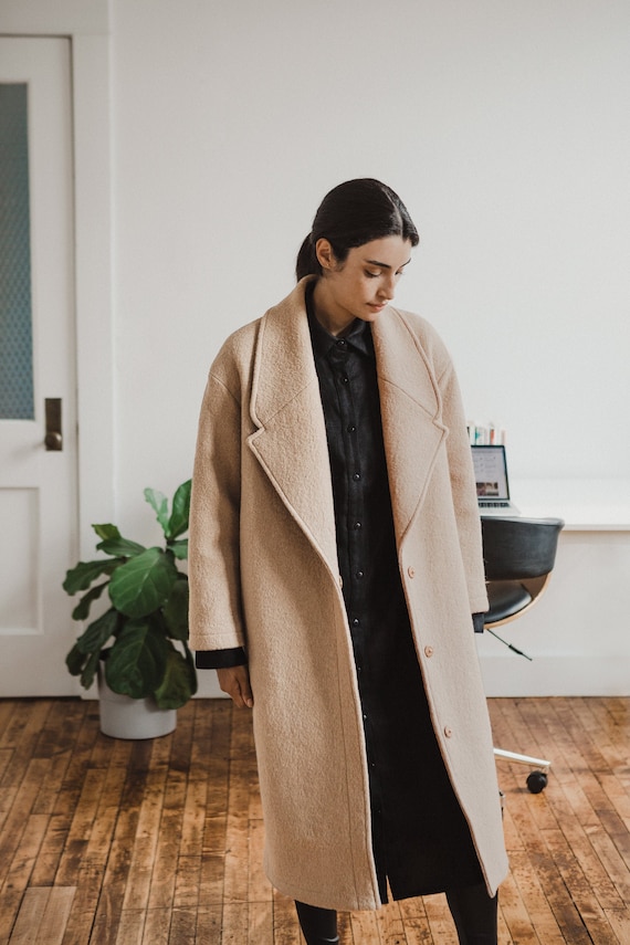 etsy wool coat
