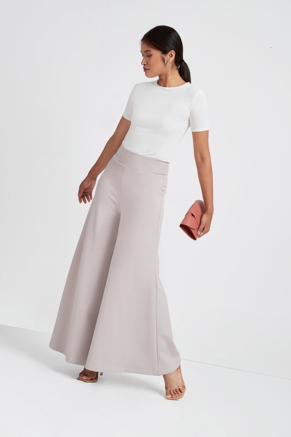 High Waist Wide Leg Pants Ultra Wide 