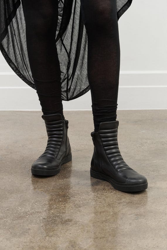 ミドルブーツ V73 Women Boots 73SC8HK01LAINANERO Black Daznico Women's Mid-Calf Boots Round Head Side Zipper Solid