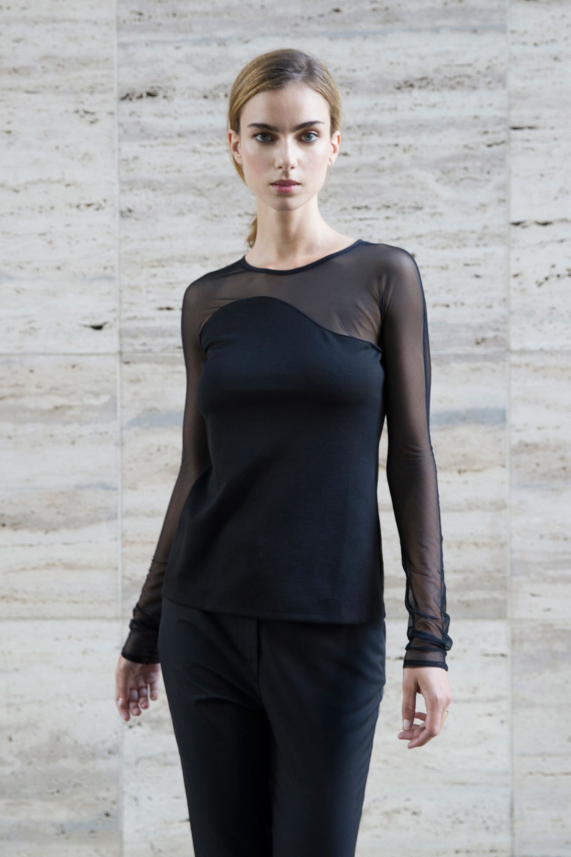 black cocktail tops