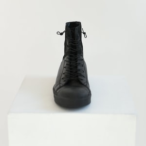 FINAL SALE Leather Lace-Up Boots, Genuine Leather Boots, Sneaker Boots, Leather Shoes, Winter Boots, Helsinki Boots, Marcella MS1453 image 5