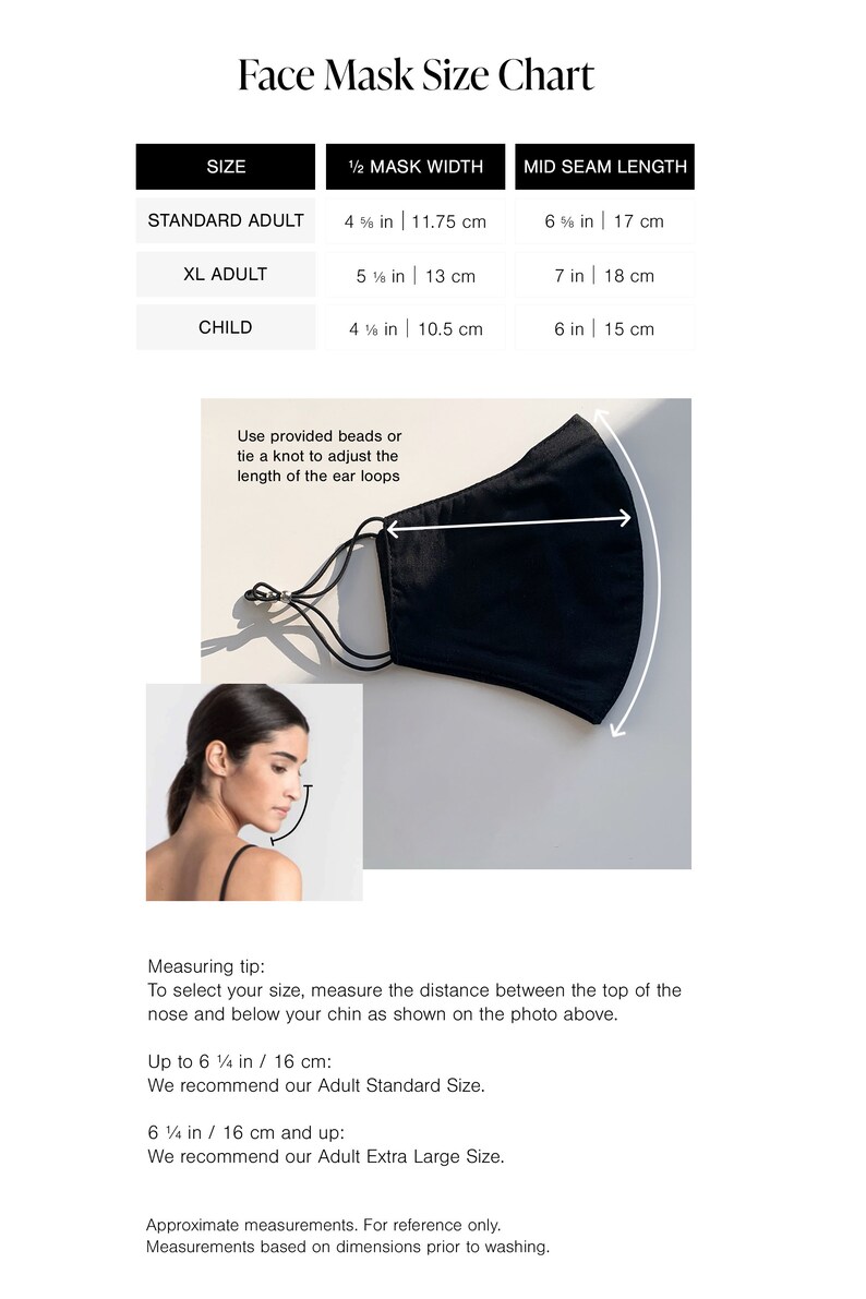 Extra Large Face Mask With Filter Cotton Facemask With Nose Etsy