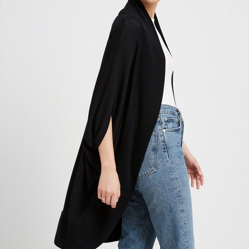 Knit Cardigan, Oversized Shrug, Dolman Knit Shrug, Sweater, shops Knit Cover Up, Cocoon Knit, Park Slope Cardigan, Marcella - MC1703
