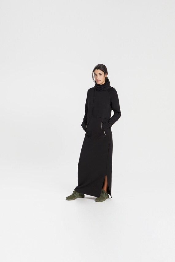 long sweatshirt dress