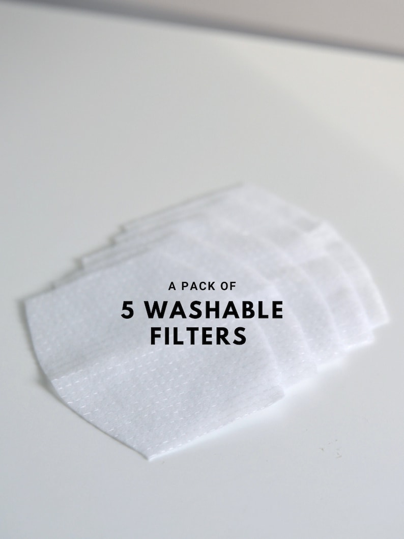 Face Mask Filters Facemask Filters Protective Mask Filters Etsy
