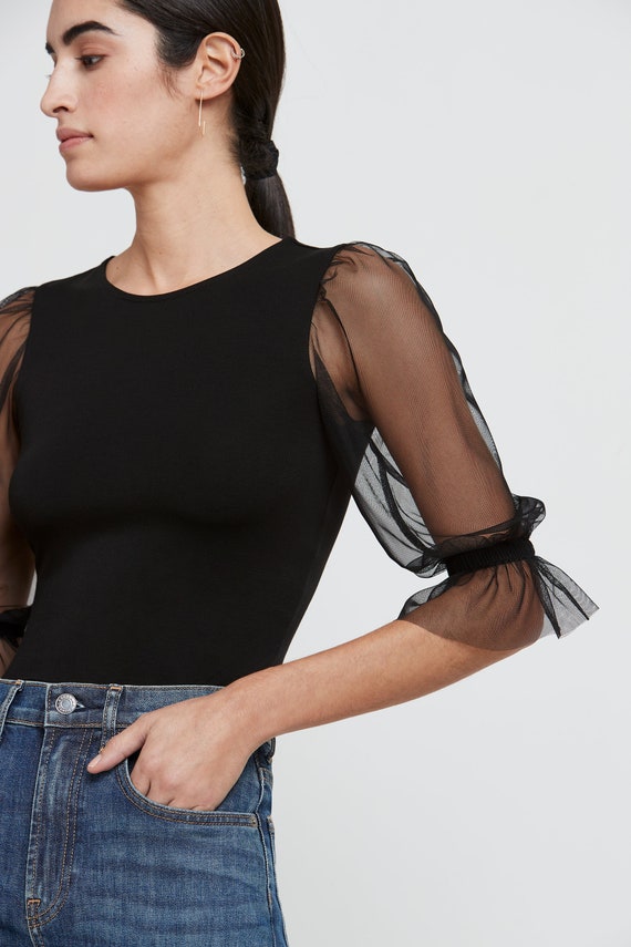 combineren Turbulentie hongersnood Mesh Puff Sleeve Bodysuit Scoop Neck Top With Puff Sleeves - Etsy Denmark combineren Turbulentie hongersnood Mesh Puff Sleeve Bodysuit Scoop Neck Top With Puff Sleeves - Etsy Denmark