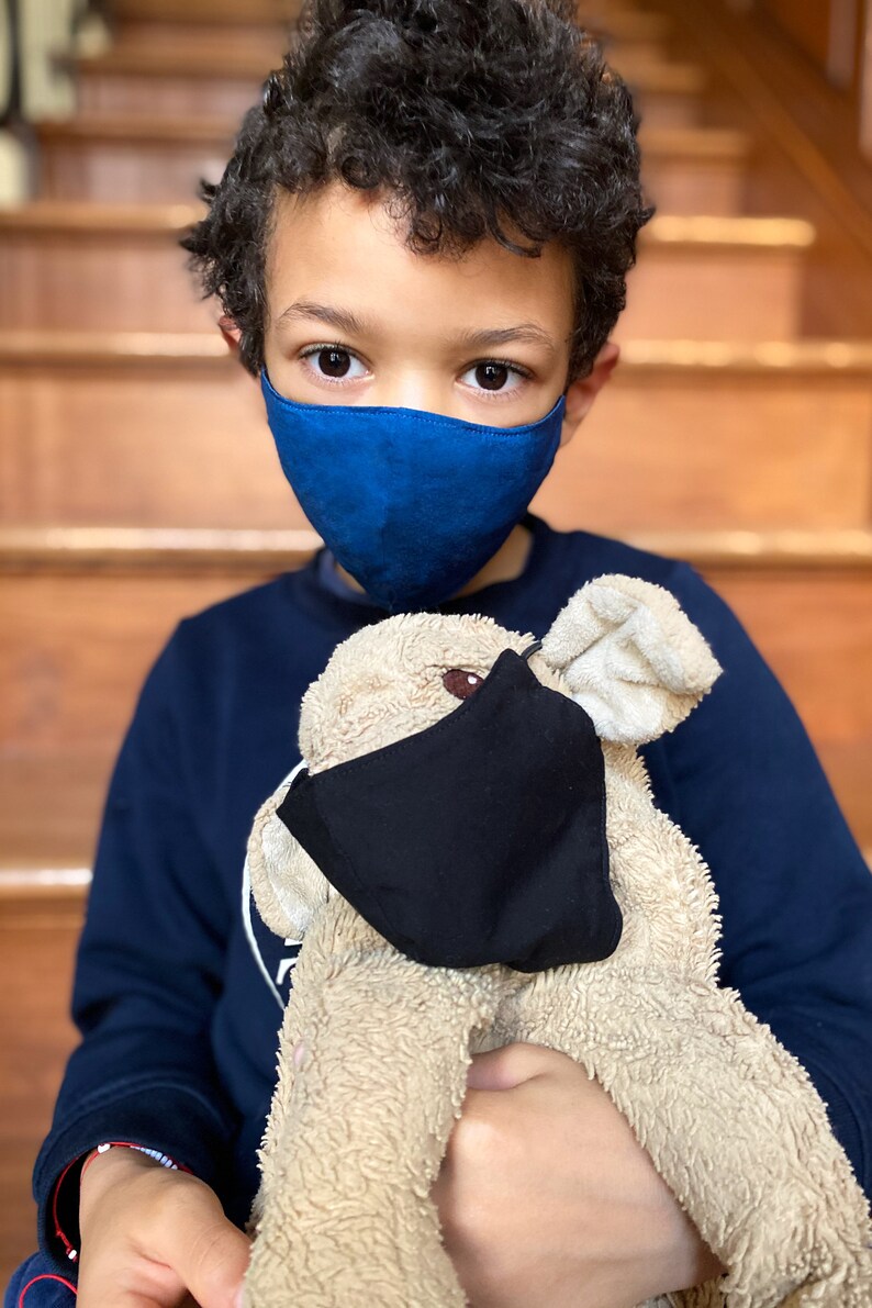 Children's Face Mask With Filter Kid's Mask Washable Etsy