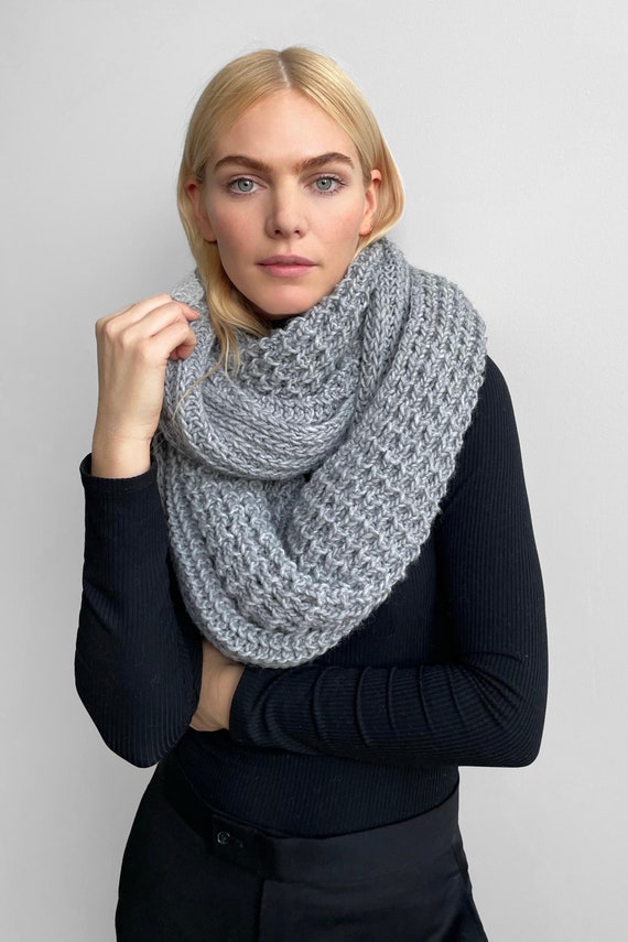 Style Your Wool Infinity Scarf
