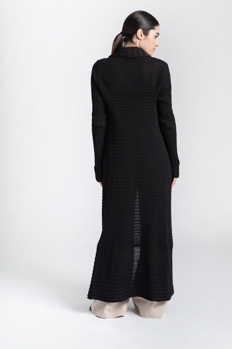 womens floor length cardigan
