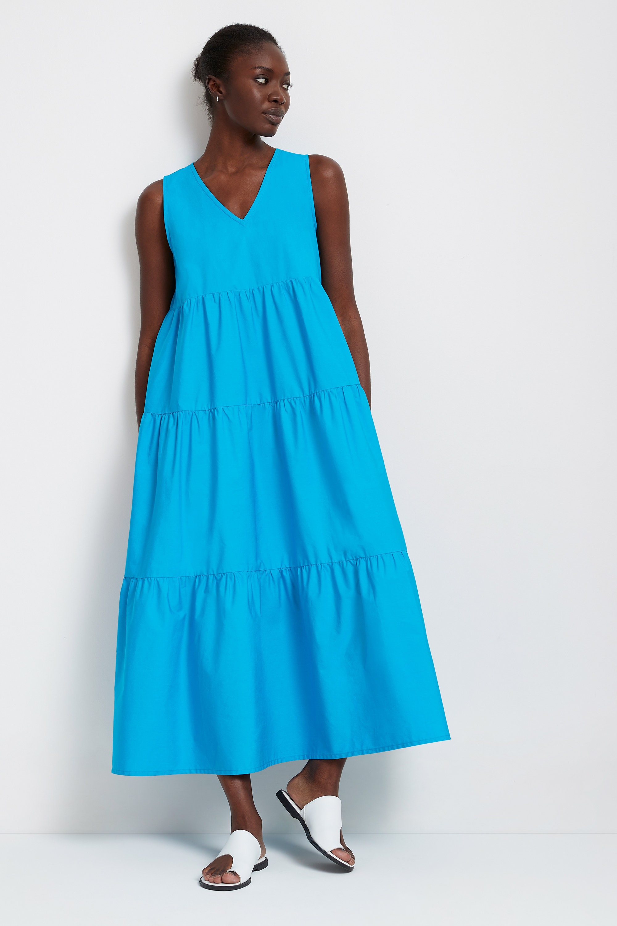 Sleeveless Maxi Dress Casual Cotton Dress Long Oversized Etsy