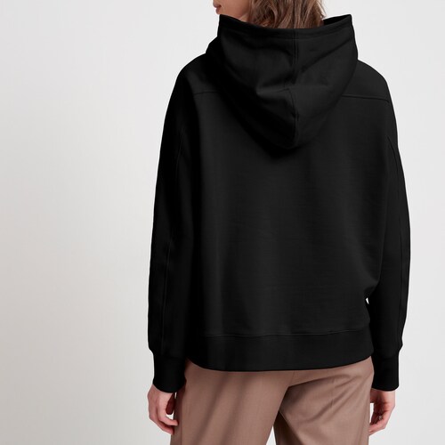 NEW Hoodie Sweatshirt, Pullover shops Sweatshirt, Relaxed Fit Hoodie, Black Hooded Sweatshirt, Oversized Hoodie, Ida Hoodie, Marcella - MB1820