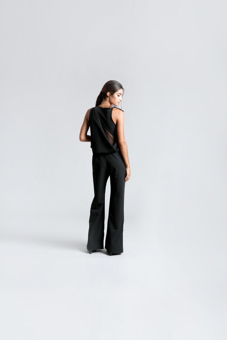 evening gown jumpsuit