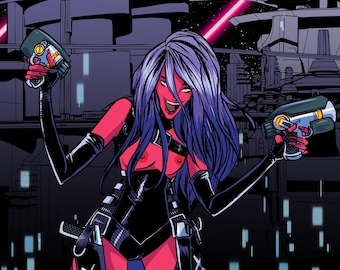 Savage space numéro 1 de Boo Rudetoons, bande dessinée fantastique et de science-fiction